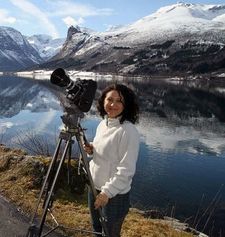 Marah Strauch on the set of Sunshine Superman: "I'm looking into a Scandinavian fiction project. I love landscapes."